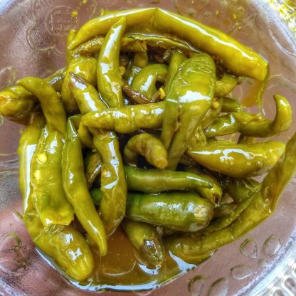 Green Fire Chilli Pickle by Masala Monk