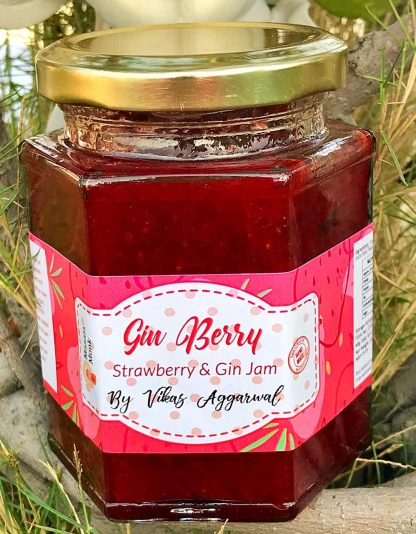 Gin Berry : Strawberry & Gin Jam by Masala Monk