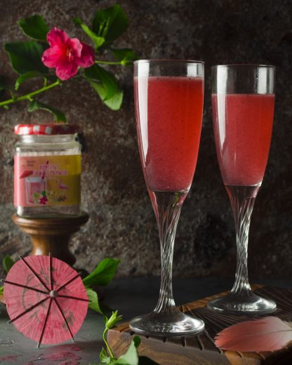 Pink Lemonade with Hibiscus