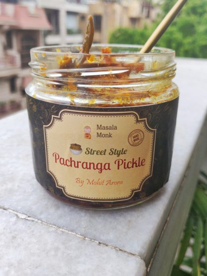 Make your monsoon afternoons more exiting with Street Style Pachranga Pickle by Masala Monk