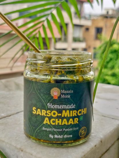 Sarso-Mirchi Achaar by Masala Monk