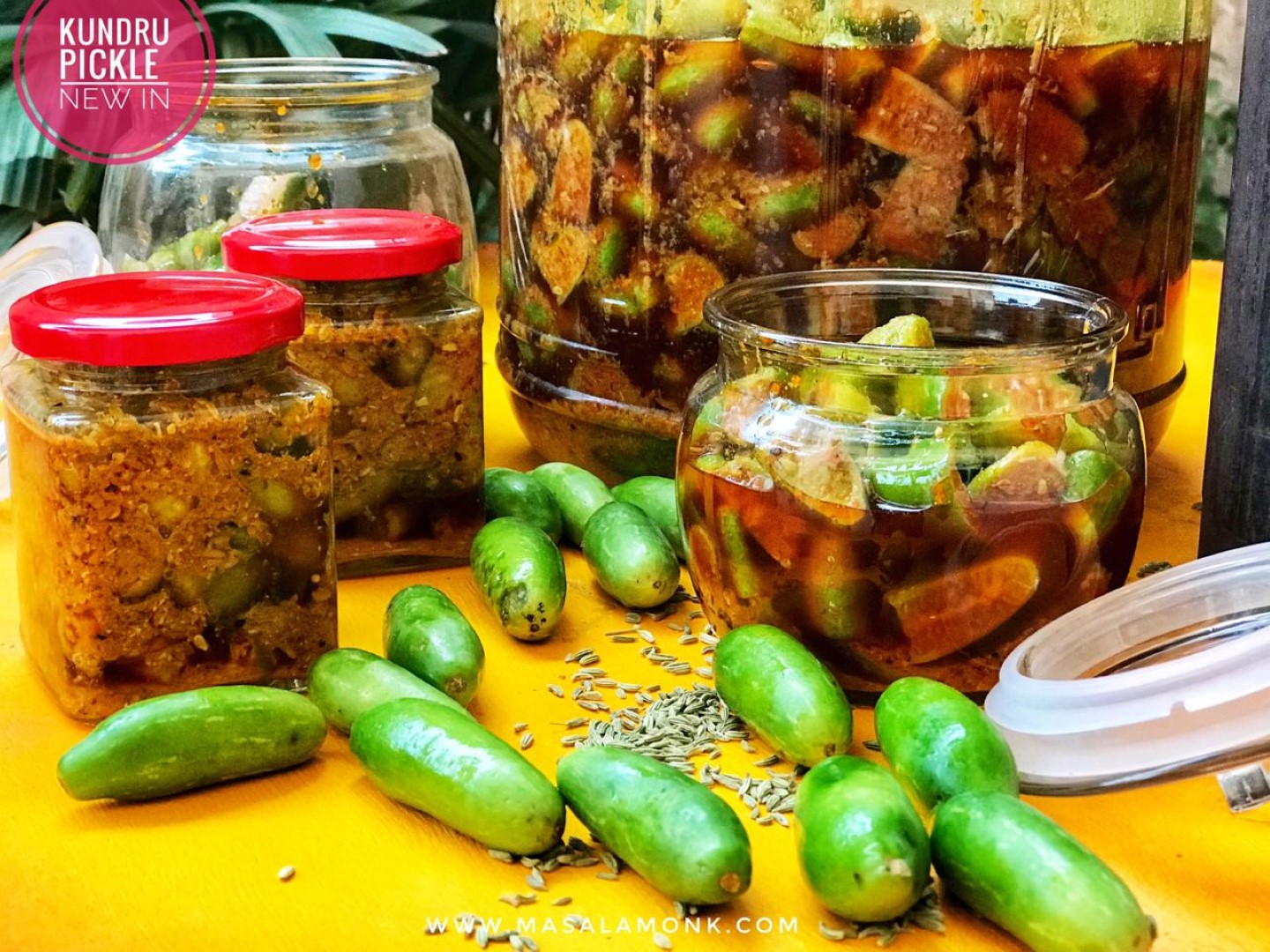 Made according to the popular and traditional Tendli pickle recipes