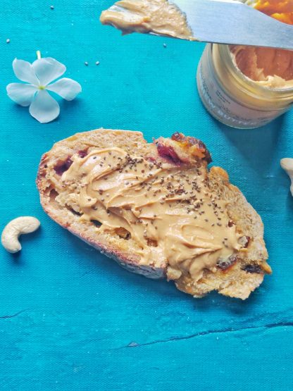 Delicious and healthy nut butter spread