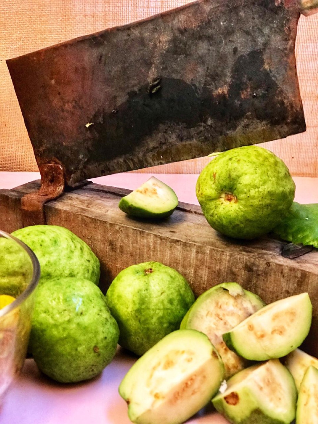 Overripe guavas turned into delicious pickle