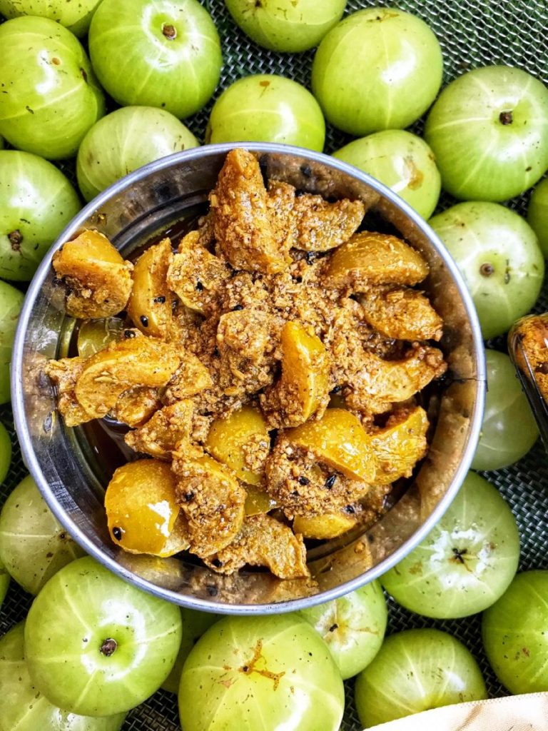 Amla Pickle-Homemade Indian Gooseberry Pickle - Masala Monk