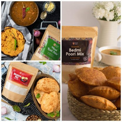 Bhatura, Missi Roti & Bedmi Poori Mix