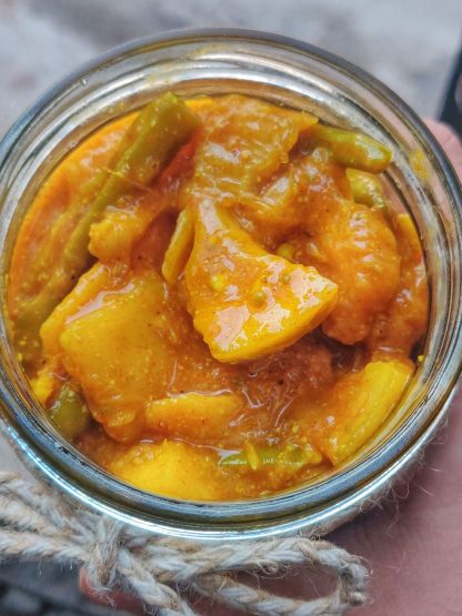 Galgal Adruk Mirchi Pickle